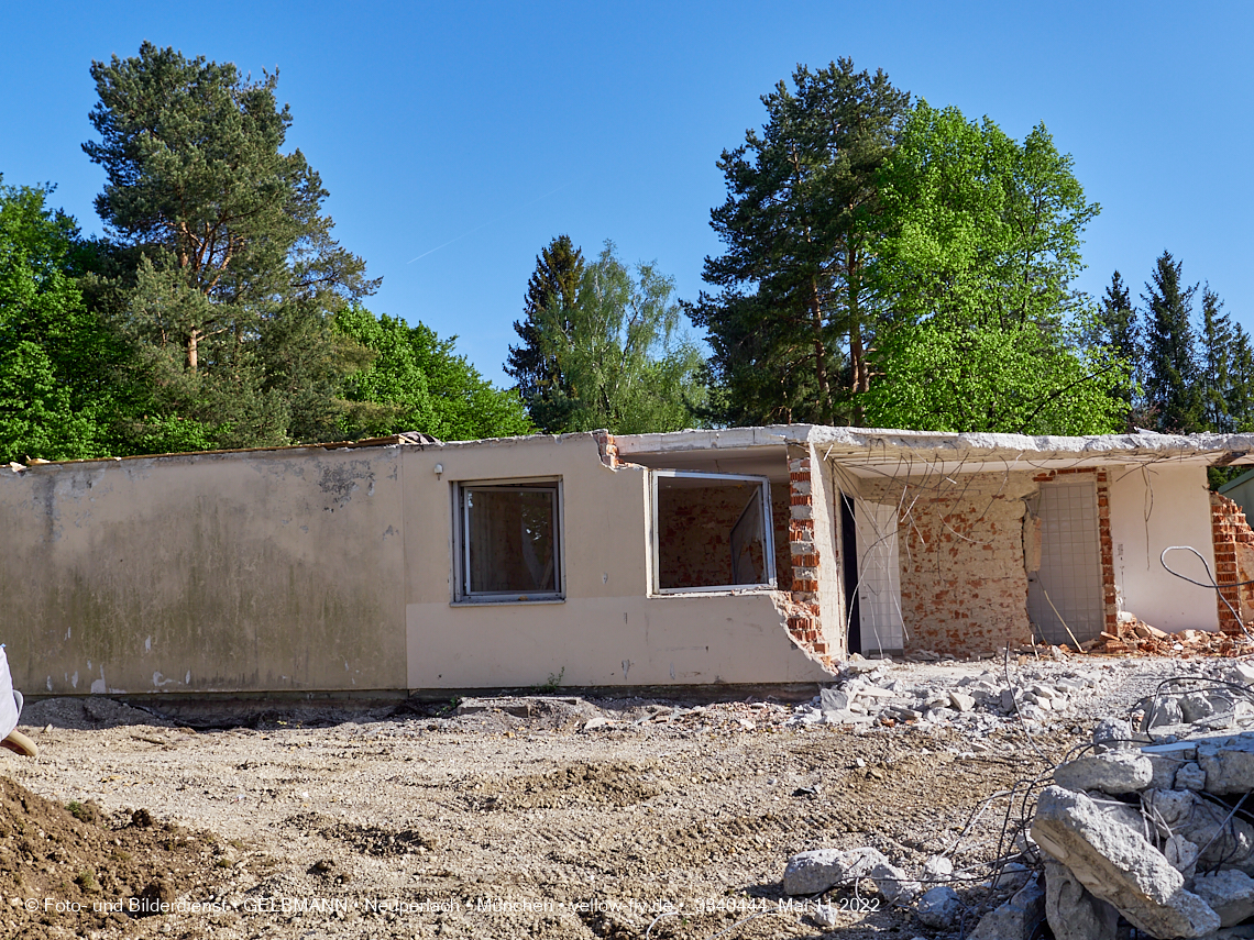 11.05.2022 - Baustelle am Haus für Kinder in Neuperlach